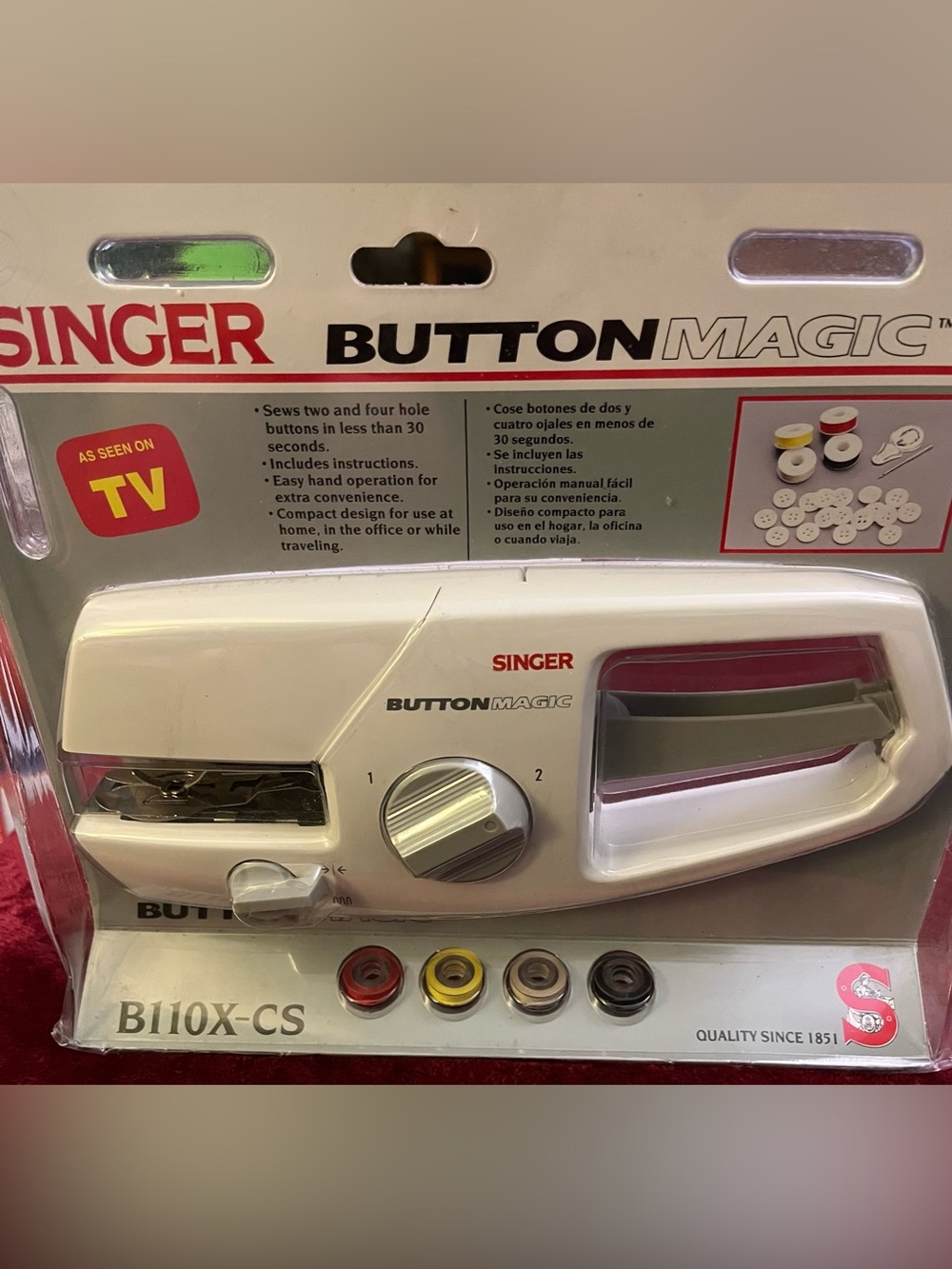 Singer Button Magic B110X-CS